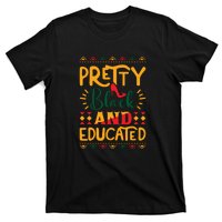 Pretty Black And Educated For Me For Black History Month Gift T-Shirt