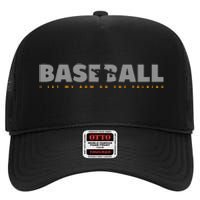 Pitcher Baseball Apparel Baseball High Crown Mesh Back Trucker Hat