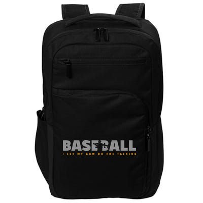 Pitcher Baseball Apparel Baseball Impact Tech Backpack