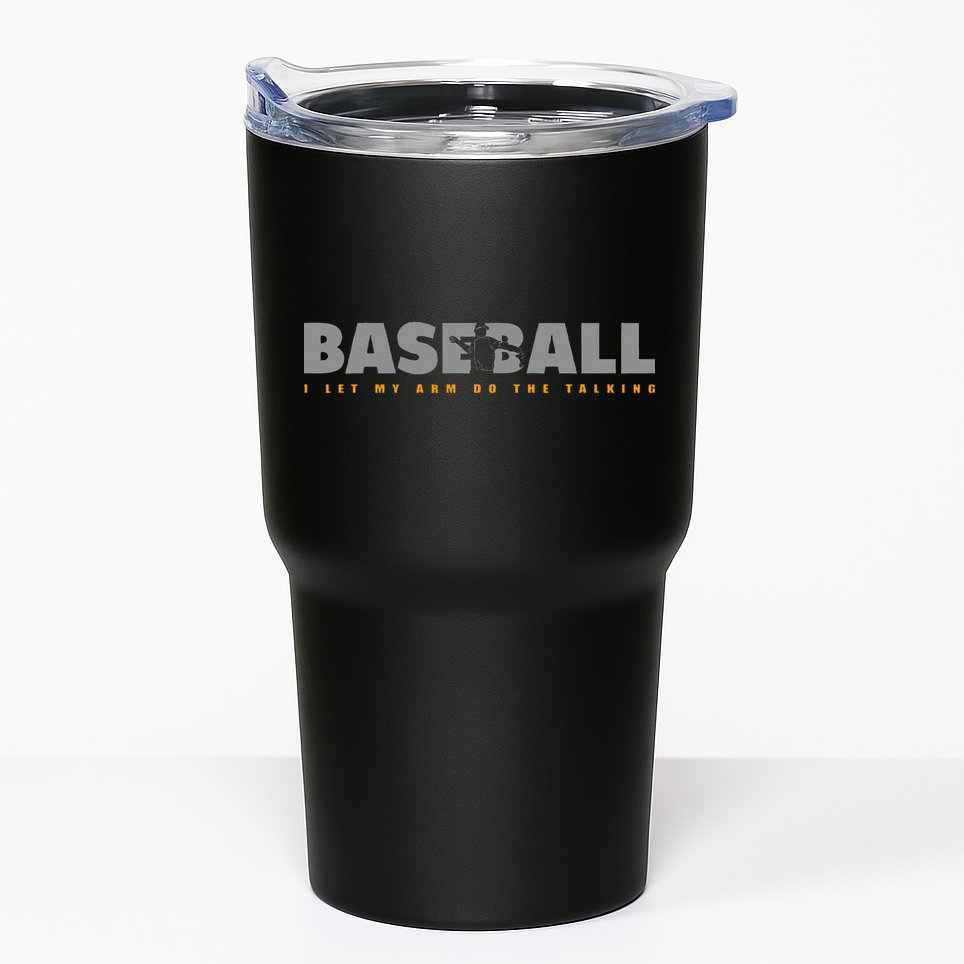 Pitcher Baseball Apparel Baseball Tumbler