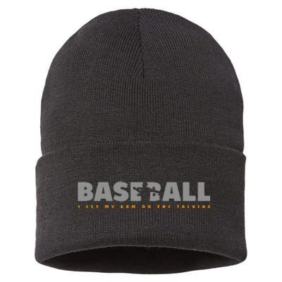 Pitcher Baseball Apparel Baseball Sustainable Knit Beanie