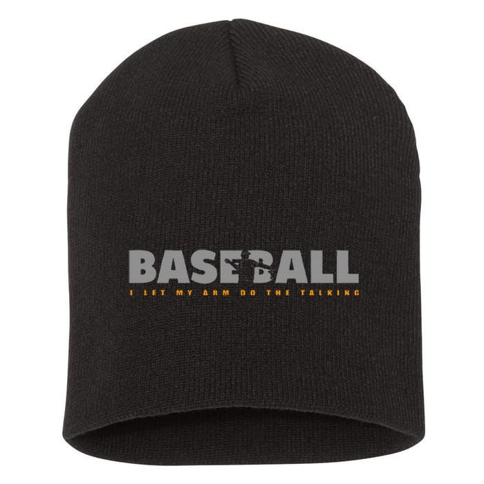 Pitcher Baseball Apparel Baseball Short Acrylic Beanie