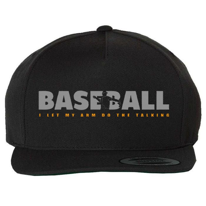 Pitcher Baseball Apparel Baseball Wool Snapback Cap