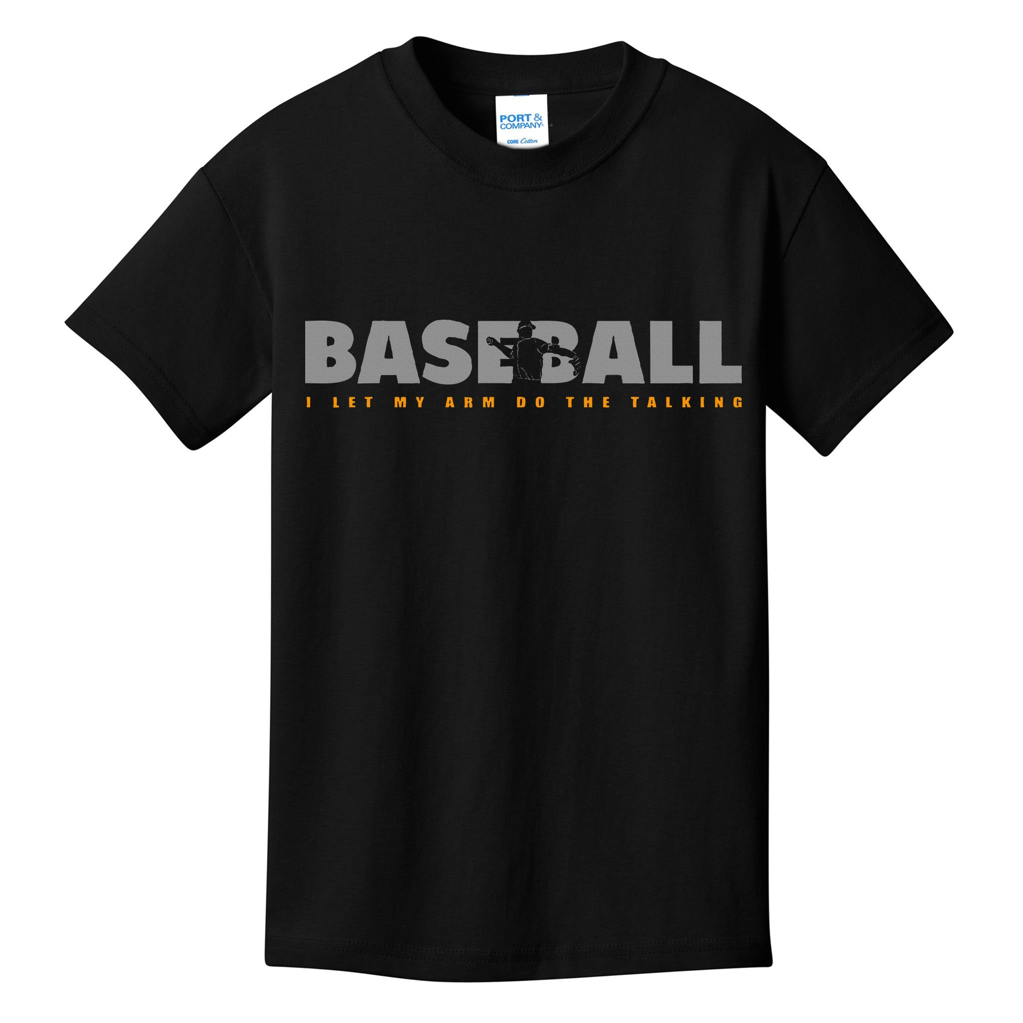 Pitcher Baseball Apparel Baseball Kids T-Shirt
