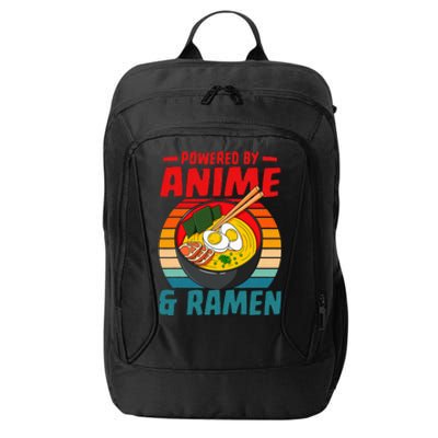 Powered By Anime & Ra Love Noodles  City Backpack