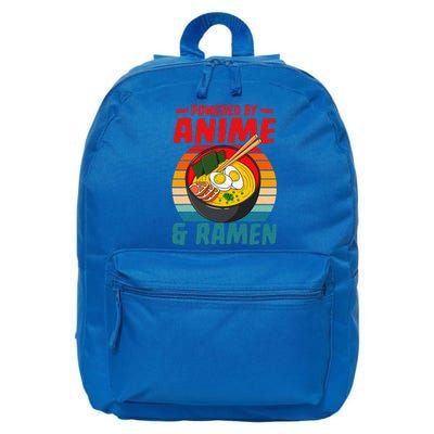 Powered By Anime & Ra Love Noodles  16 in Basic Backpack