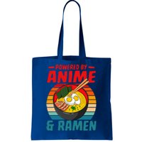 Powered By Anime & Ra Love Noodles  Tote Bag