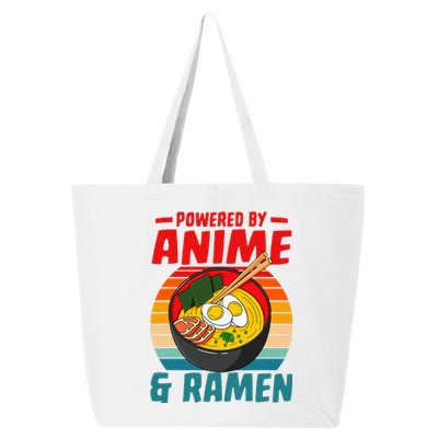 Powered By Anime & Ra Love Noodles  25L Jumbo Tote