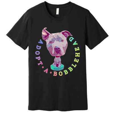 Pit Bull Adopt Rescue Oversized Premium T-Shirt