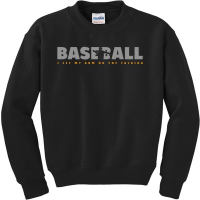 Pitcher Baseball Apparel Baseball Kids Sweatshirt