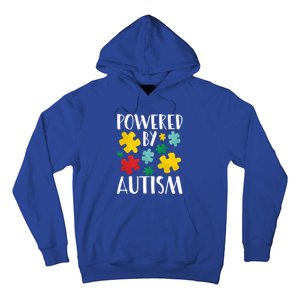 Powered By Autism Be Kind Autism Awareness Cute Gift Hoodie