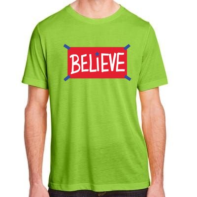 Philadelphia Baseball Believe Adult ChromaSoft Performance T-Shirt