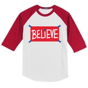 Philadelphia Baseball Believe Kids Colorblock Raglan Jersey