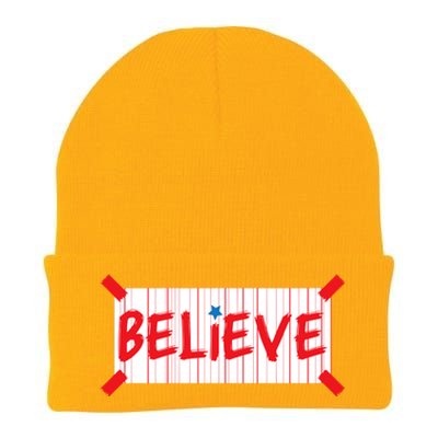 Philadelphia Baseball Believe Knit Cap Winter Beanie