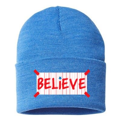 Philadelphia Baseball Believe Sustainable Knit Beanie