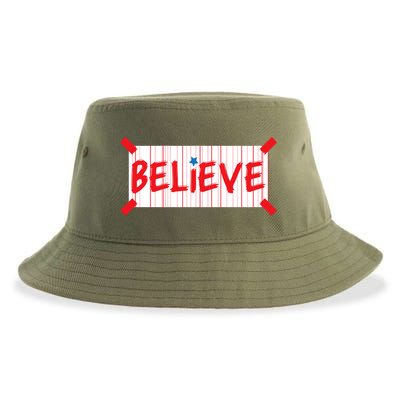 Philadelphia Baseball Believe Sustainable Bucket Hat