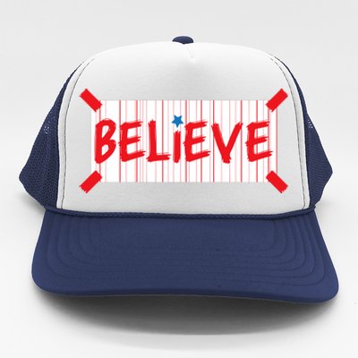 Philadelphia Baseball Believe Trucker Hat