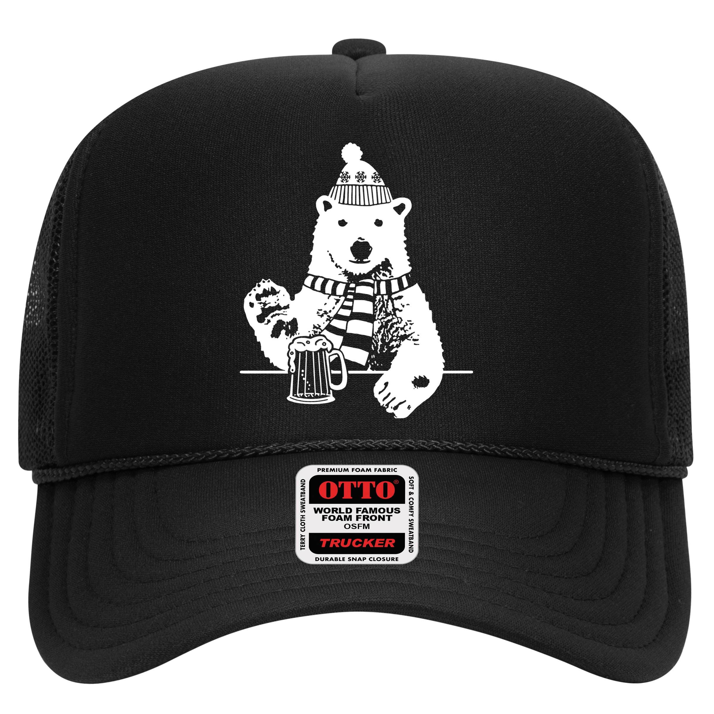 Polar Bear Beer Hat