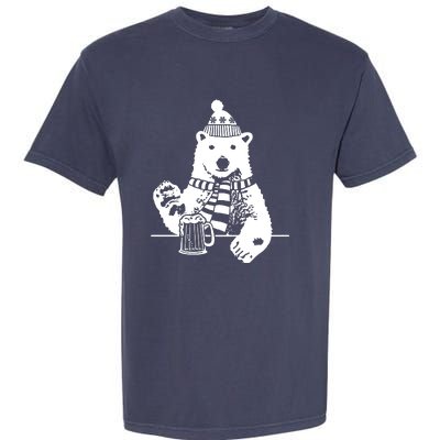 Polar Bear Beer Garment-Dyed Heavyweight T-Shirt