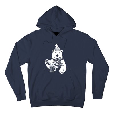 Polar Bear Beer Hoodie