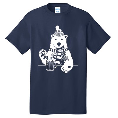 Polar Bear Beer Tall T-Shirt