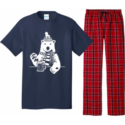 Polar Bear Beer Pajama Set