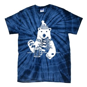 Polar Bear Beer Tie-Dye T-Shirt