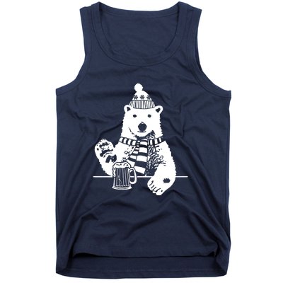 Polar Bear Beer Tank Top