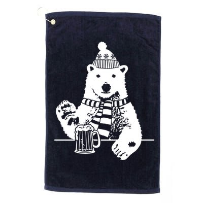 Polar Bear Beer Golf Towel