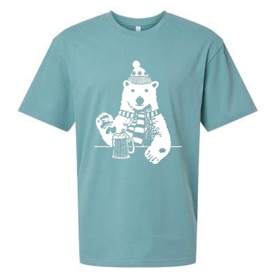 Polar Bear Beer Sueded Cloud Jersey T-Shirt