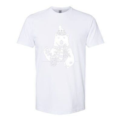 Polar Bear Beer Softstyle CVC T-Shirt