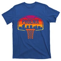 Phoenix Basketball BBall Vintage Retro Sunset Game Fan T-Shirt