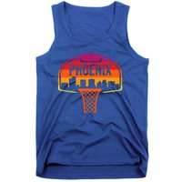 Phoenix Basketball BBall Vintage Retro Sunset Game Fan Tank Top