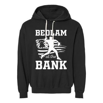 P.H.I.L.L.Y Bedlam Bedlam At The Bank Philadelphia Baseball Garment-Dyed Fleece Hoodie