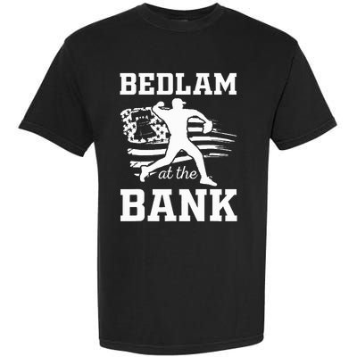 P.H.I.L.L.Y Bedlam Bedlam At The Bank Philadelphia Baseball Garment-Dyed Heavyweight T-Shirt