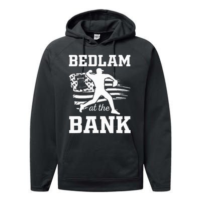 P.H.I.L.L.Y Bedlam Bedlam At The Bank Philadelphia Baseball Performance Fleece Hoodie