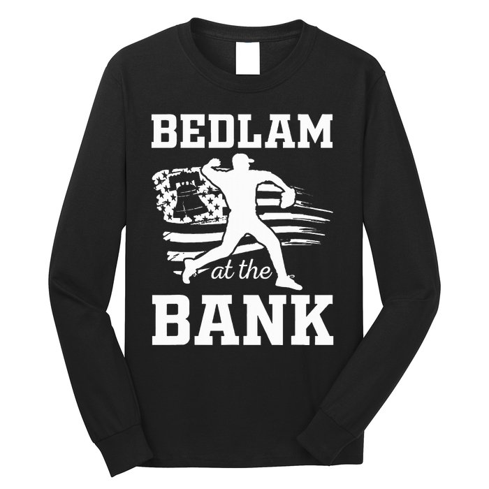 P.H.I.L.L.Y Bedlam Bedlam At The Bank Philadelphia Baseball Long Sleeve Shirt