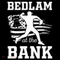 P.H.I.L.L.Y Bedlam Bedlam At The Bank Philadelphia Baseball T-Shirt