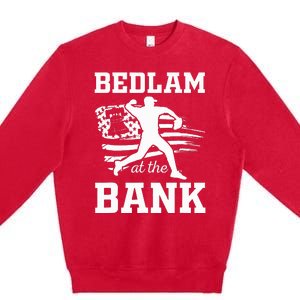 P.H.I.L.L.Y Bedlam Bedlam At The Bank Philadelphia Baseball Premium Crewneck Sweatshirt