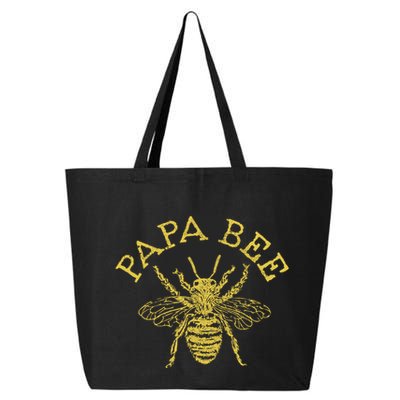 Papa Bee Beekeeper Funny FatherS Day Bee Lover Gift 25L Jumbo Tote