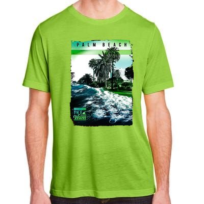 Palm Beach Break The Waves Adult ChromaSoft Performance T-Shirt