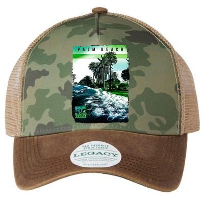 Palm Beach Break The Waves Legacy Tie Dye Trucker Hat