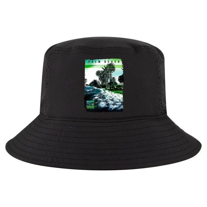 Palm Beach Break The Waves Cool Comfort Performance Bucket Hat
