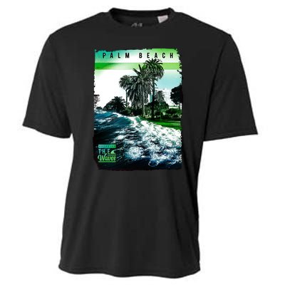 Palm Beach Break The Waves Cooling Performance Crew T-Shirt