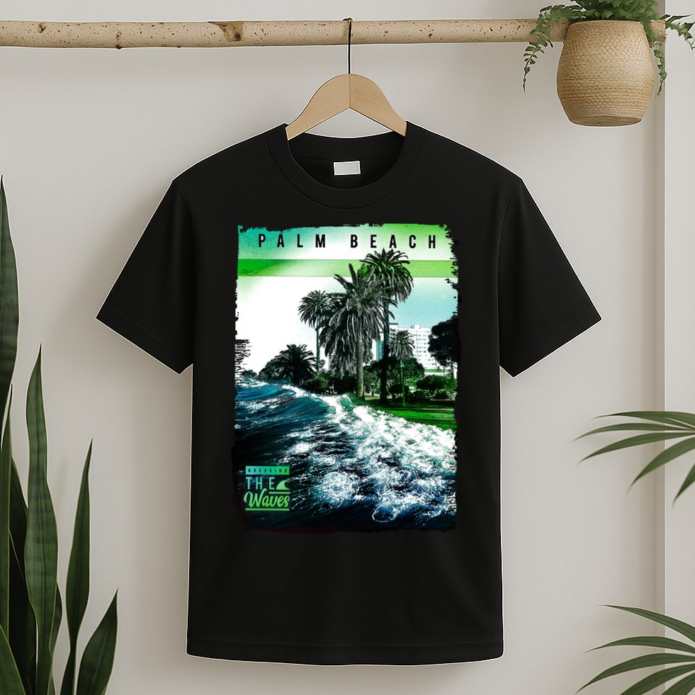 Palm Beach Break The Waves T-Shirt