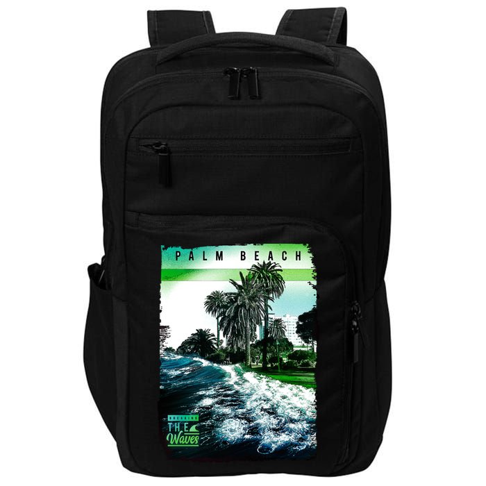 Palm Beach Break The Waves Impact Tech Backpack