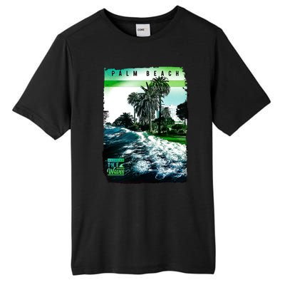 Palm Beach Break The Waves Tall Fusion ChromaSoft Performance T-Shirt