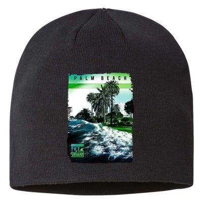 Palm Beach Break The Waves Sustainable Beanie