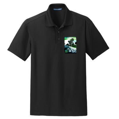 Palm Beach Break The Waves Dry Zone Grid Polo