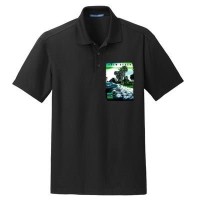 Palm Beach Break The Waves Dry Zone Grid Polo